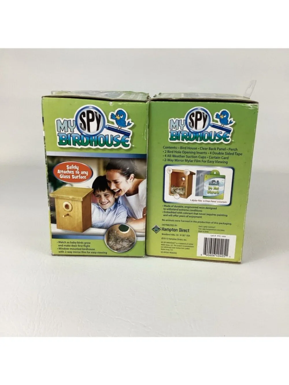 Hampton Direct My Spy Birdhouse See Through 2013 Lot of 2 Bundle Sealed